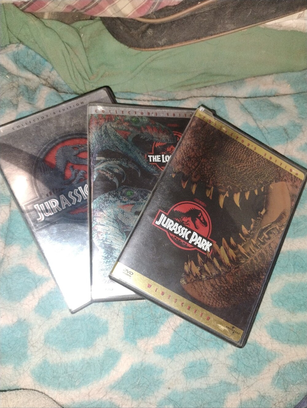 Jurassic Park Collectors Editions 3 Movie Set DvD